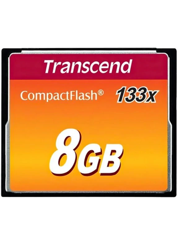 Карта памяти 8Gb Compact Flash 133x (TS8GCF133) Transcend (401770507)