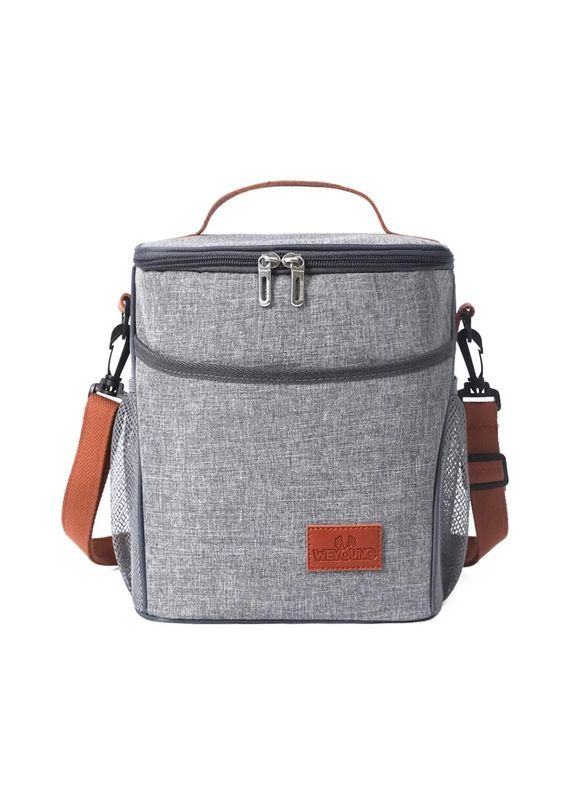 Термосумка, сумка холодильник для пикника Picnic 10л, серая More (299716015)