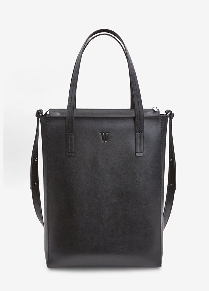 Шкіряний шоппер Nancy чорний (A-028410) The Wings (328444476)