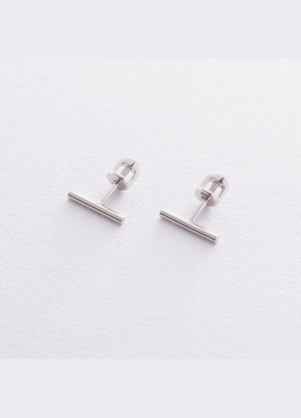 Золоті сережки-пусети Мінімум с06684 Oniks (264644542)