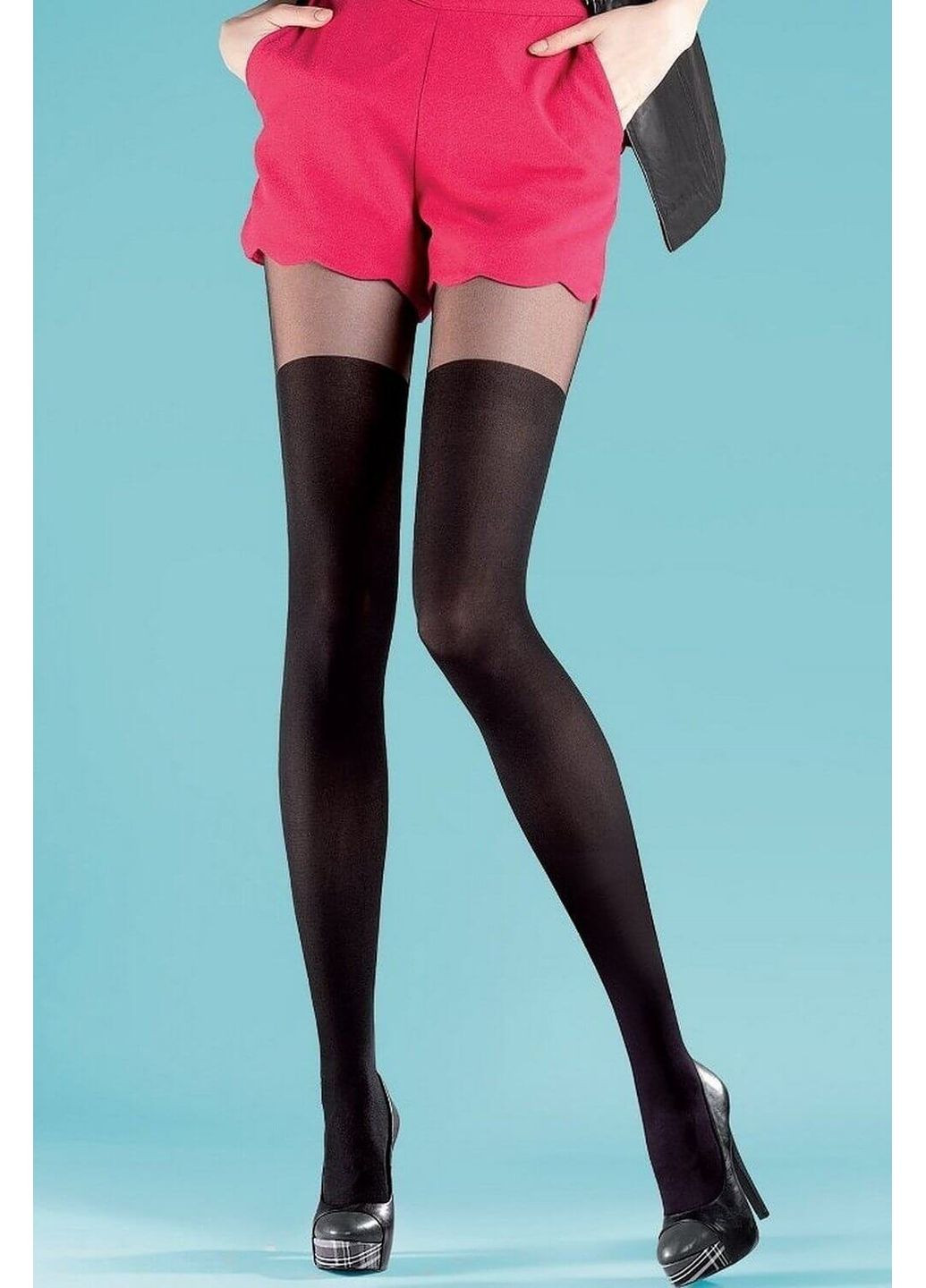 Колготки імітація панчіх Paty 40 den Gabriella (349499833)
