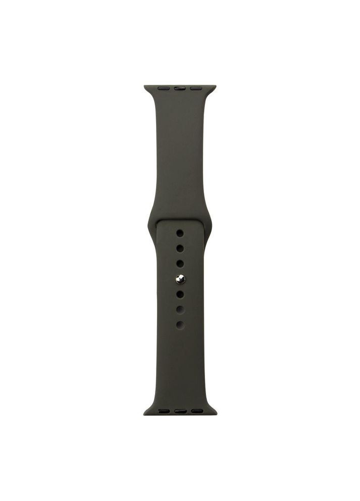 Ремешок для Apple Watch Band Silicone One-Piece Size-S 38/40/41 mm Dark Olive No Brand (362670297)