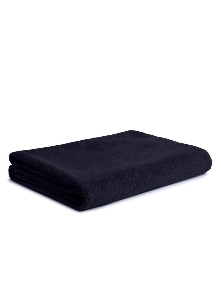 IDEIA полотенце махровое 70х140 см идеал щел. 450 грм/м2 черный черный производство - Узбекистан