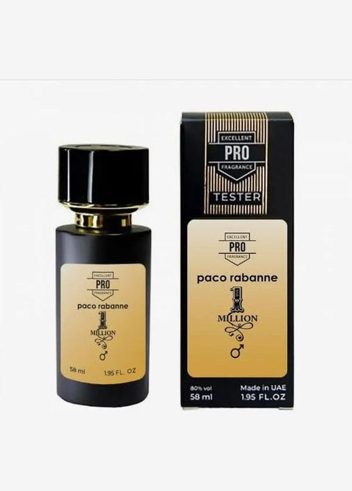 Парфуми чоловічі Paco Rabanne 1 Million TEСТЕР 58 мл No Brand (315786470)