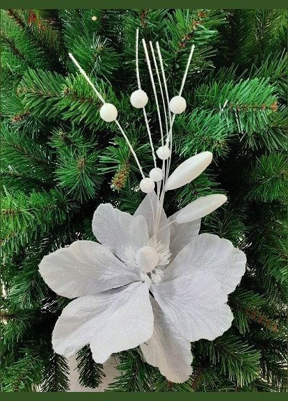 Украшение декоративное Цветок, 40 см, текстиль, Jumi (329408097)