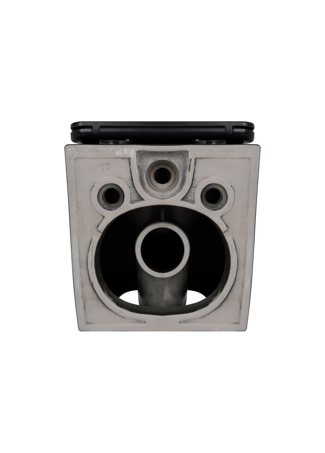 Унитаз подвесной Tern New Ultra Quiet безобедочный с сиденьем Soft-close MATT BLACK Qtap QT17332303ASMB (341326463)