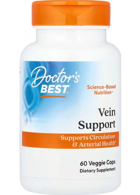 Від варикозу Vein Support 60 капс Doctor's Best (359473129)