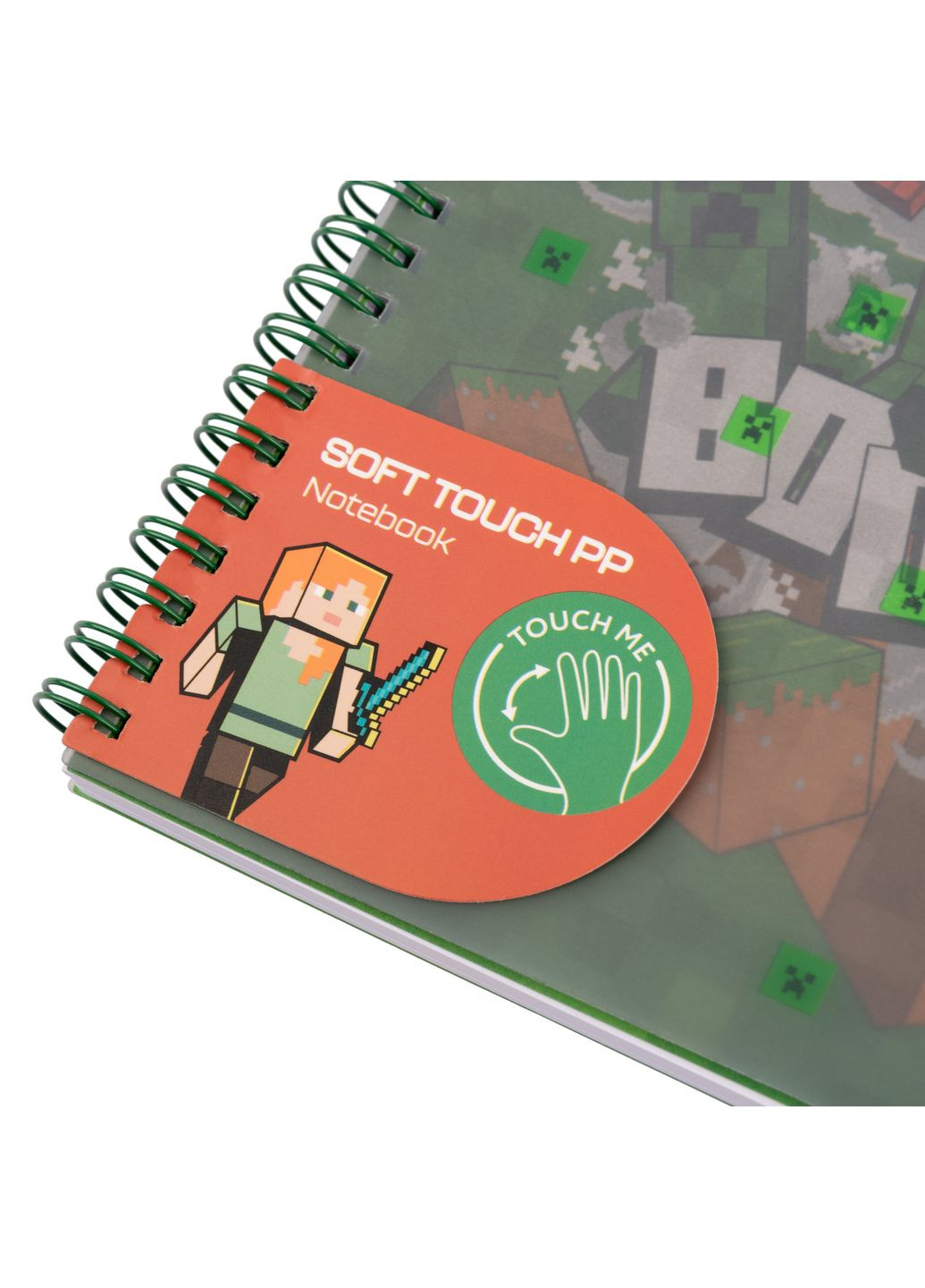 Тетрадь для записей А5 80 л софт-тач Minecraft (765738) Yes (351358420)