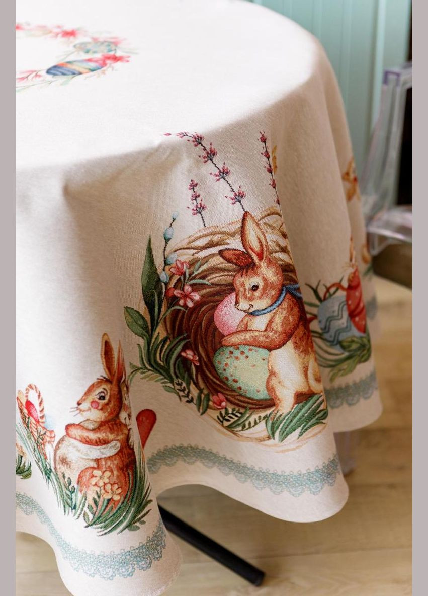 Гобеленова скатертина на стіл Злагода Прованс (326807406)