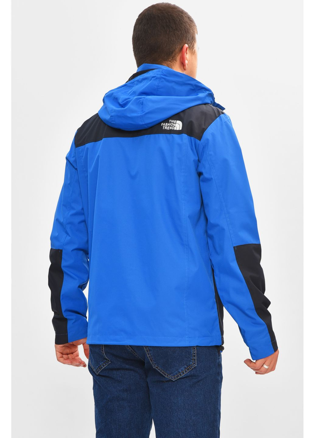 Синя демісезонна куртка чоловіча демісезонна синього кольору Let's Shop