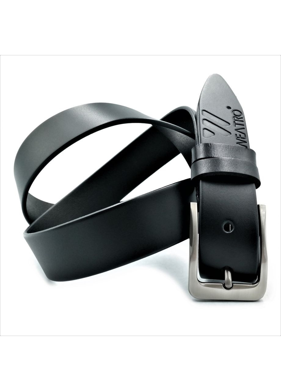 Кожаный мужской ремень натуральная кожа пояс для мужчин стильный ремень ProDobro (364671822)