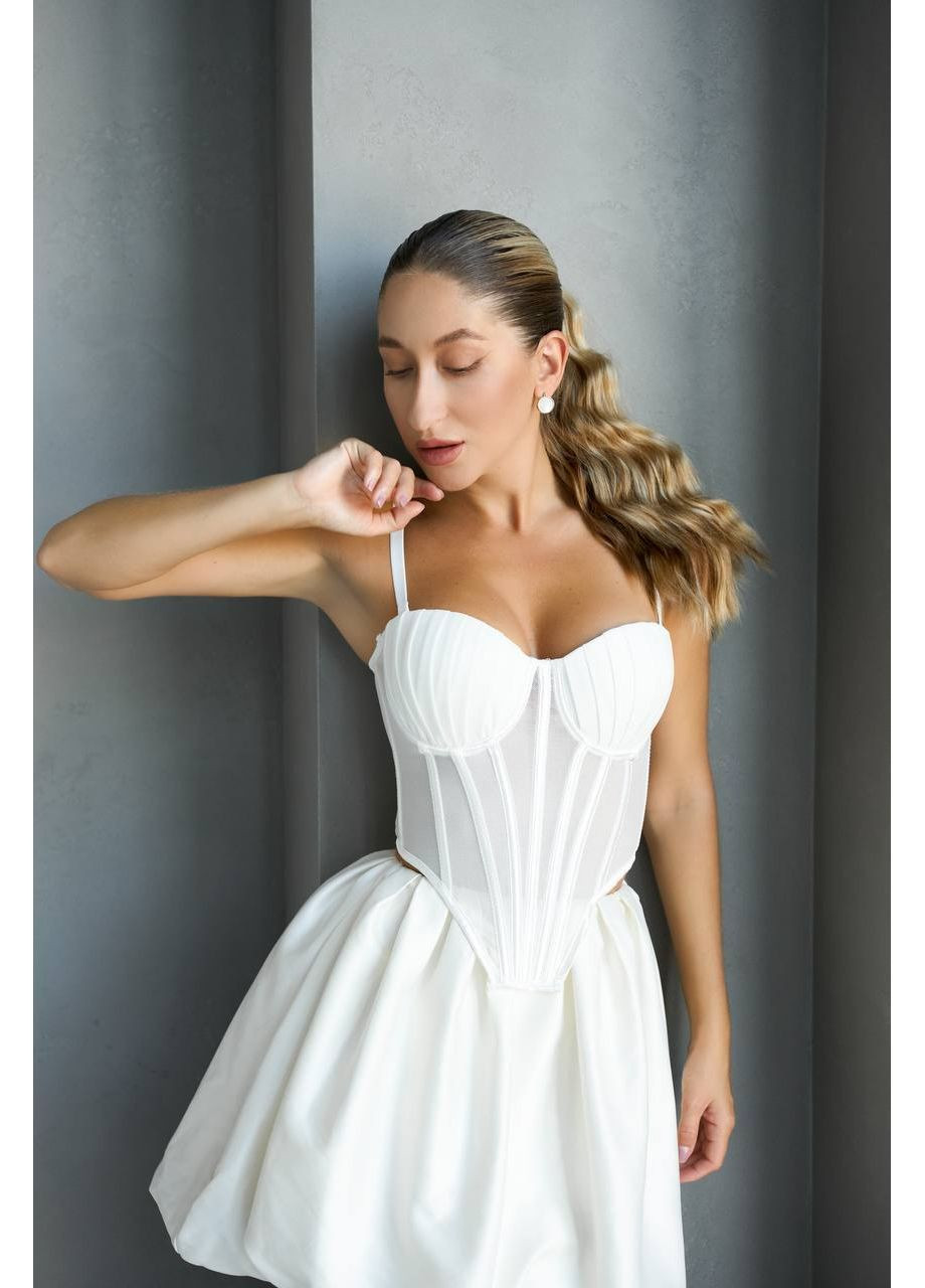 Корсет-бюст‘є білий No Brand (371629171)