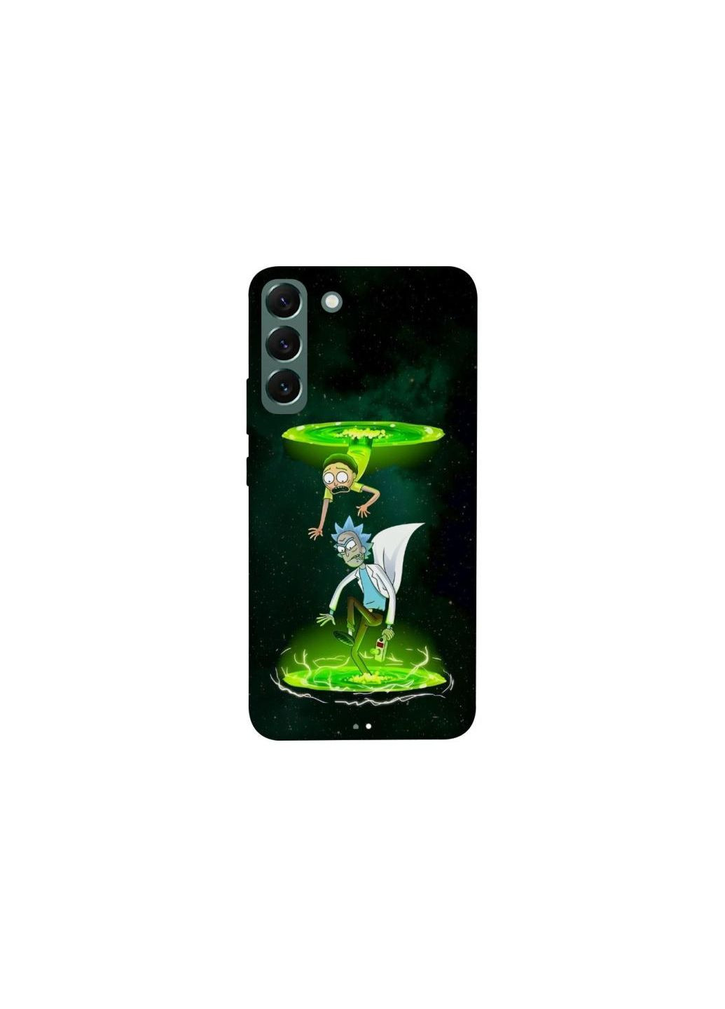Чехол на Samsung Galaxy S22+ Rick and Morty Frontalka (354679421)