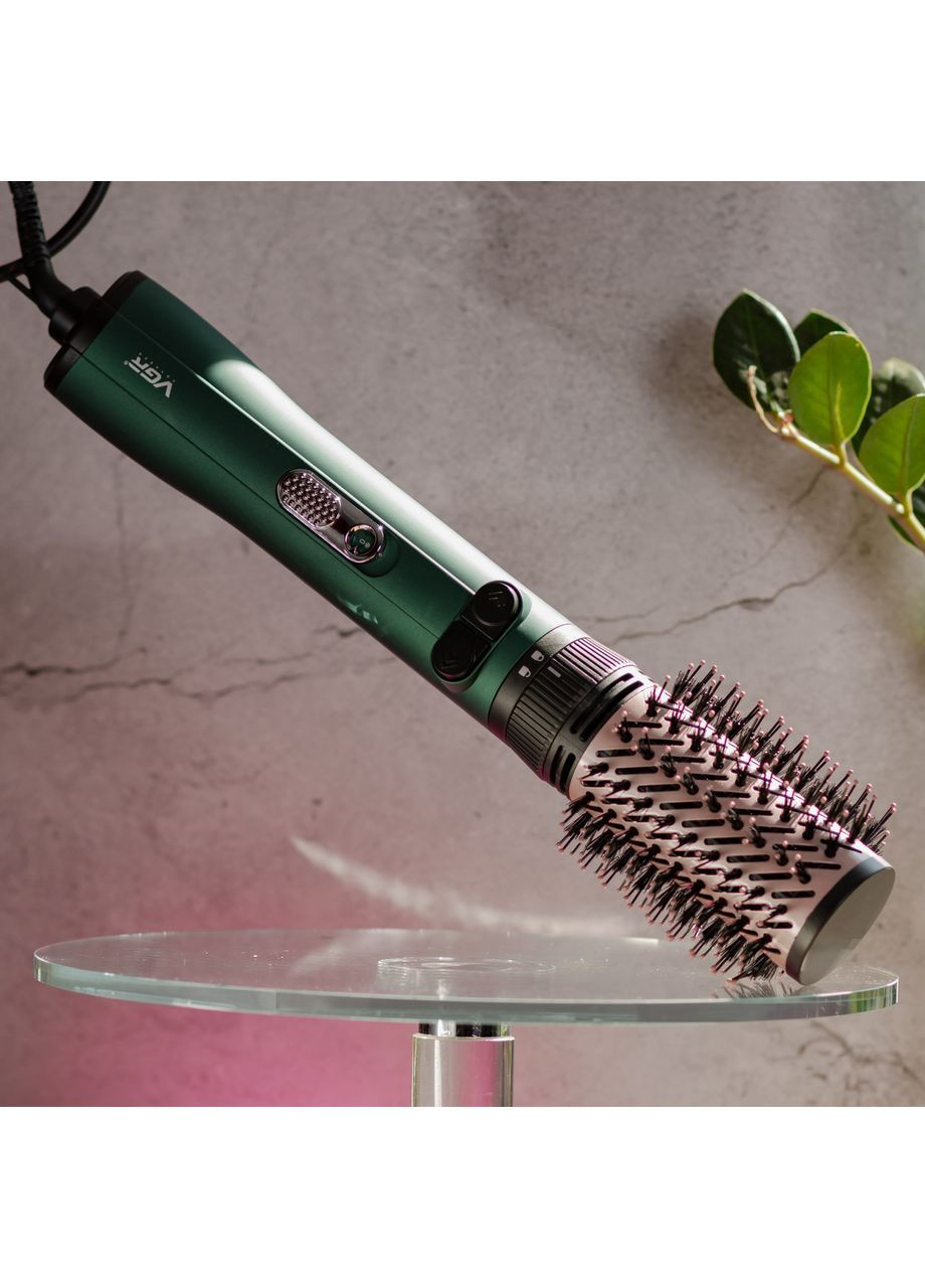 Фен-щітка з насадками, що обертаються, і керамічним покриттям V-498 VGR (368767405)