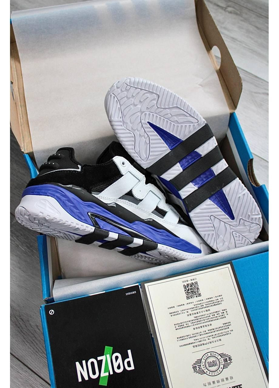 КРОСІВКИ ЖІНОЧІ ADIDAS NITEBALL VIOLET АДІДАС НАЙТБОЛ No Brand білі демісезони (367177209)