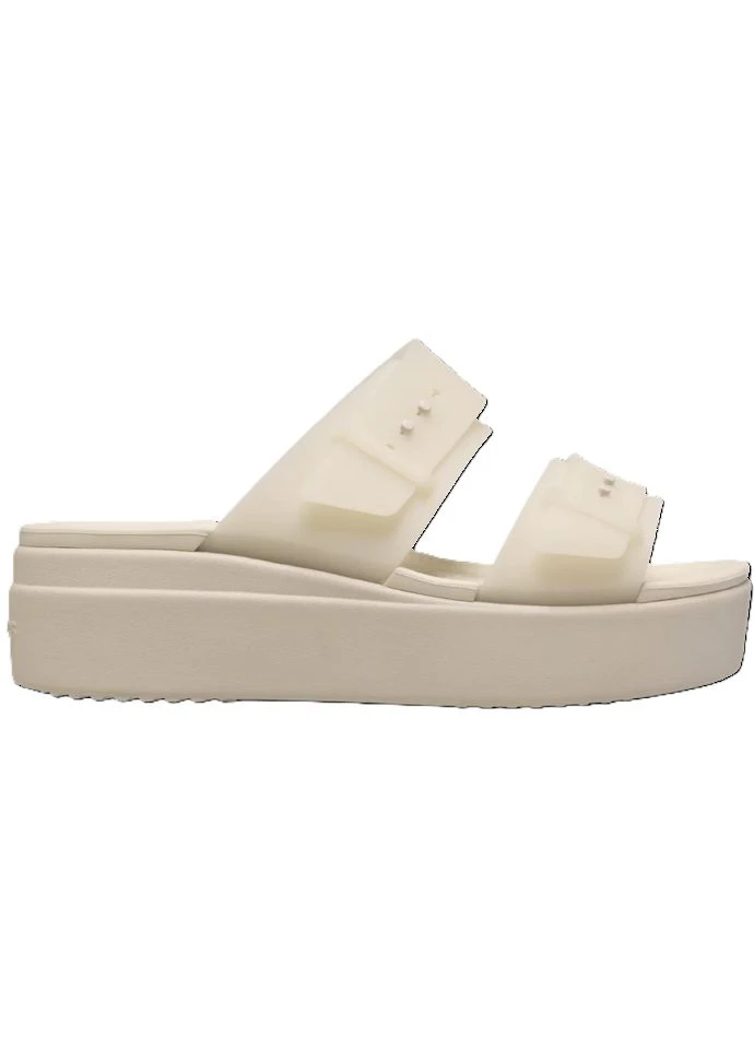Крокс сандалі Brooklyn Buckle Frosted Low Wedge Crocs (401831475)