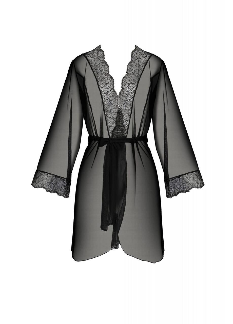 AMBERLY PEIGNOIR black 6XL/7XL - Passion (303901901)