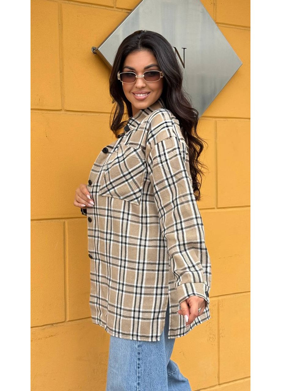 Бежевая рубашка Osoblyva