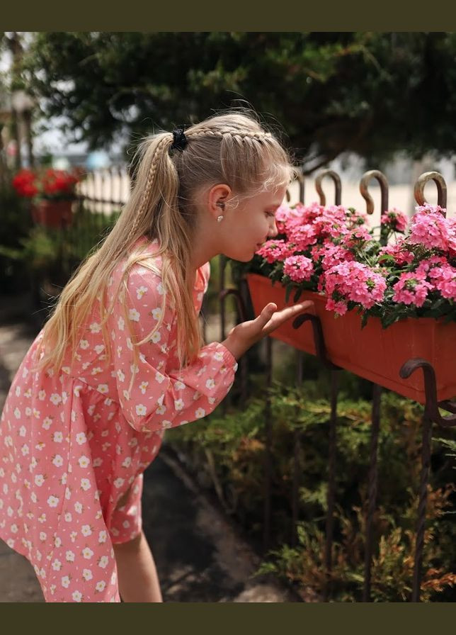 Розовое платье для девочки hc (h001-6305-077) No Brand (296986409)