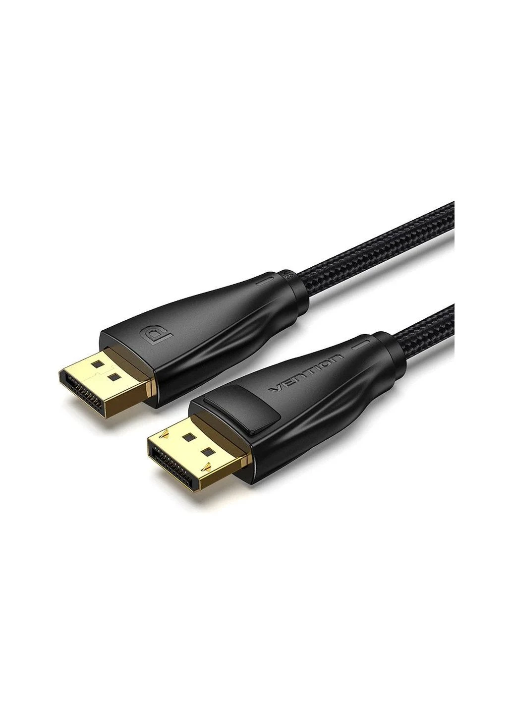 Кабель мультимедийный DisplayPort M to DisplayPort M 1.5m 5m 8K60Hz black (ek23059) Vention DisplayPort M to DisplayPort M 1.5m 8K60Hz black (392056282)