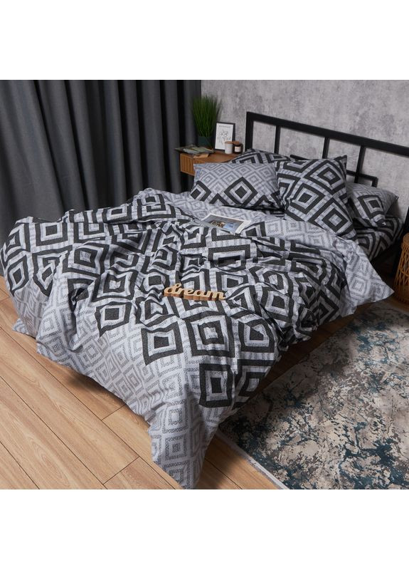 Комплект постельного белья Бязь Gold Люкс «» King Size 220x240 наволочки 2х40х60 (MS-820006720) Moon&Star Retro Pixels (356113661)