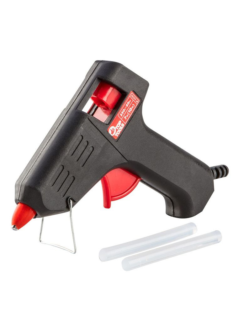 Клейовий пістолет (10 Вт, 8 мм) електричний термопістолет (23339) Top Tools (295034926)