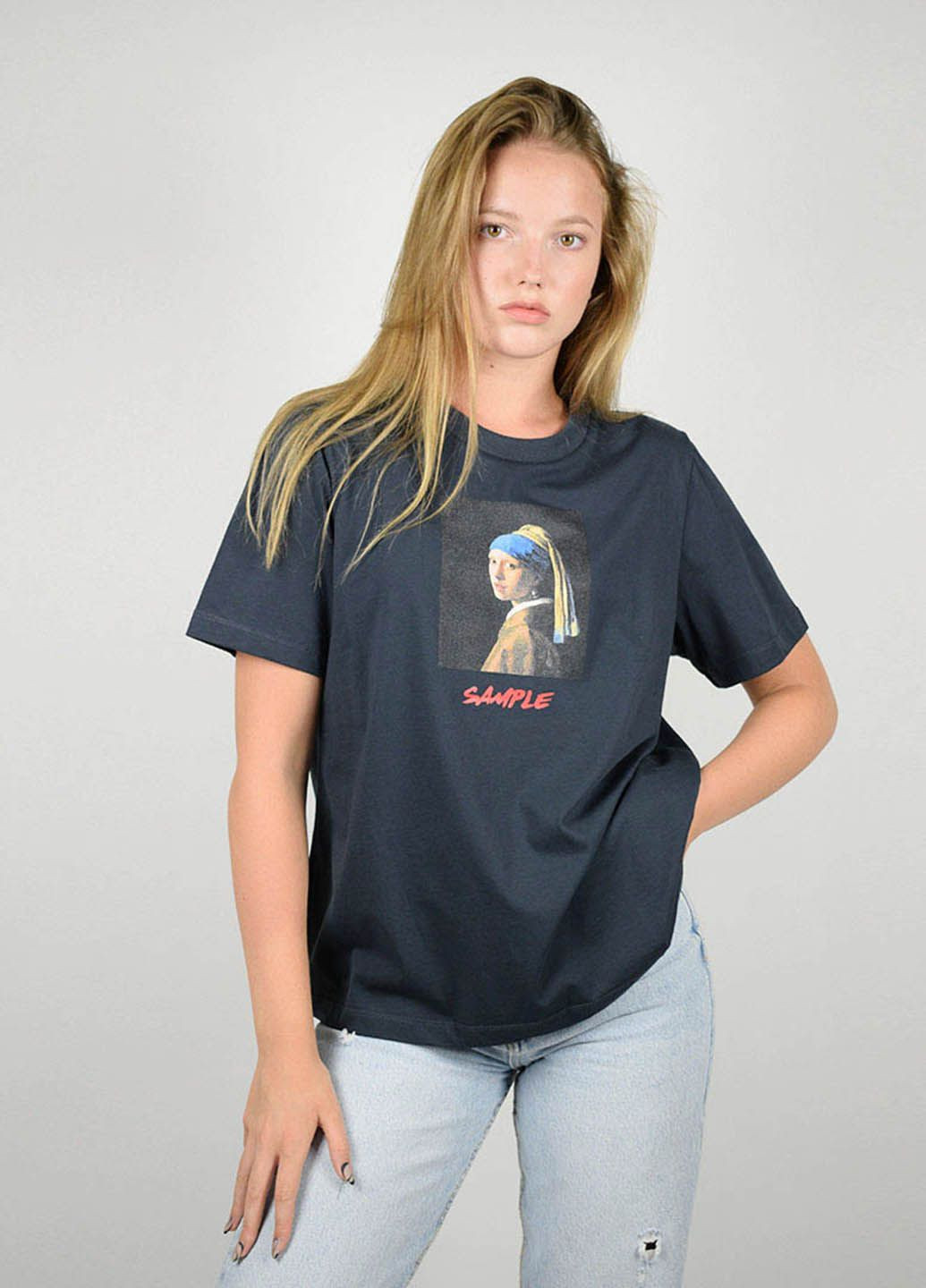 Сіра літня футболка жіноча сіра 101249 Power