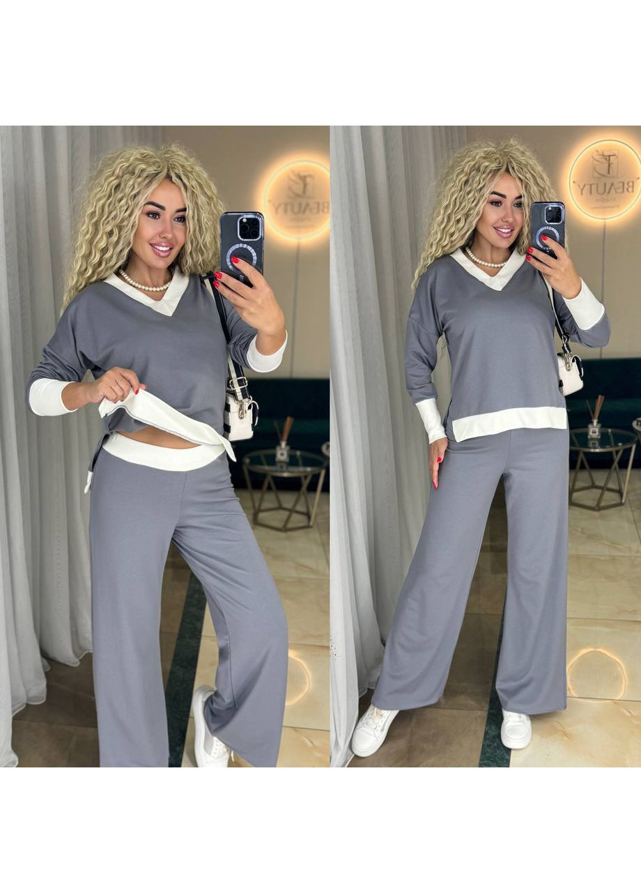 Костюм двойка двунитка+рубчик Україна (349483040)