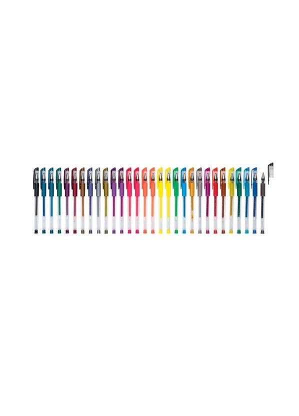Набір кольорових ручок 30шт United Office (291011604)