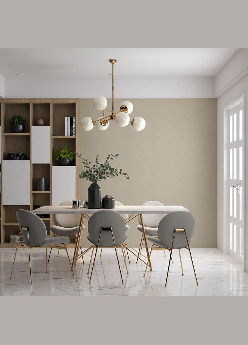 Самоклеящаяся виниловая плитка в рулоне бежевое полотно 0,6*3m*2мм Мат SW-00002036 Sticker Wall (329898947)