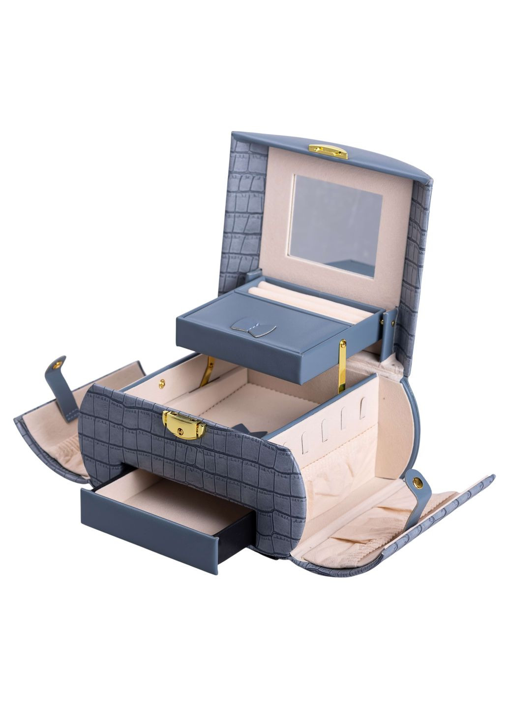 Кейс-органайзер для прикрас із защіпкою 24х17х18 см, Yiwu (328602908)