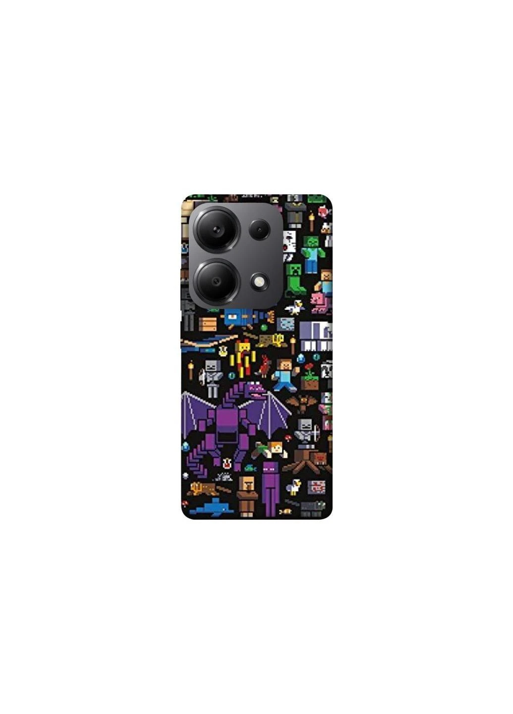 Чехол на Xiaomi Redmi Note 13 Pro 5G Minecraft v5 Frontalka (380643670)