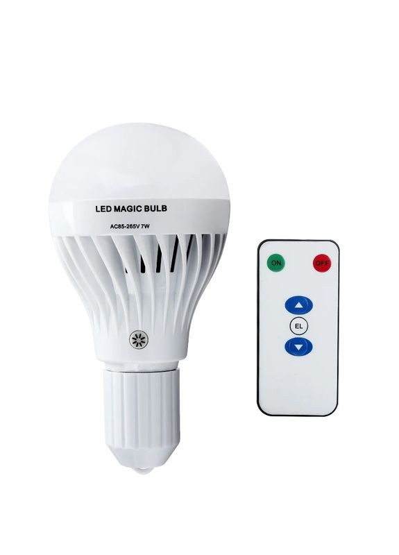 Лампа аварійного освітлення з акумулятором і пультом під цоколь Е27 EL-701 (хол. світло) (100927) Nectronix (321960451)