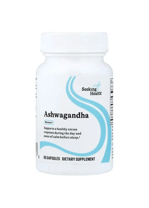 Экстракт ашваганды, 467 мг, Ashwagandha Extract,, 60 капсул Seeking Health (370188688)