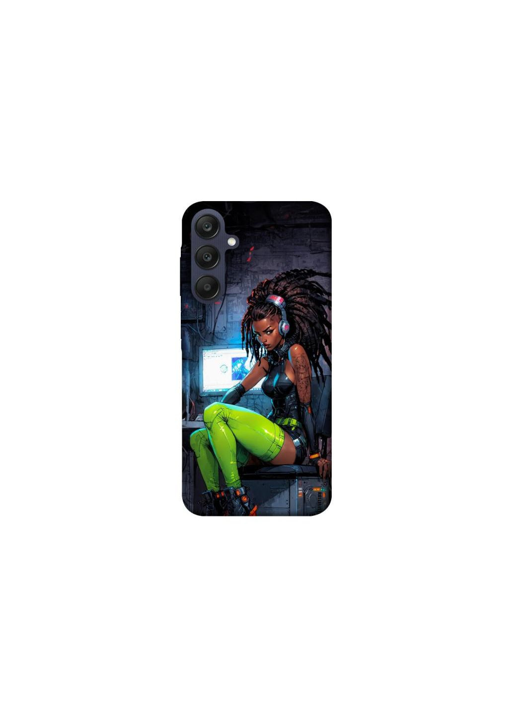 Чохол на Samsung Galaxy A25 5G Cyber girl Frontalka (347239027)