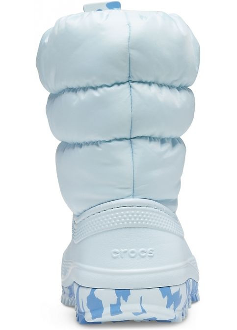 Зимние зимние сапоги детские kids classic neo puff boot mineral blue 207684 Crocs