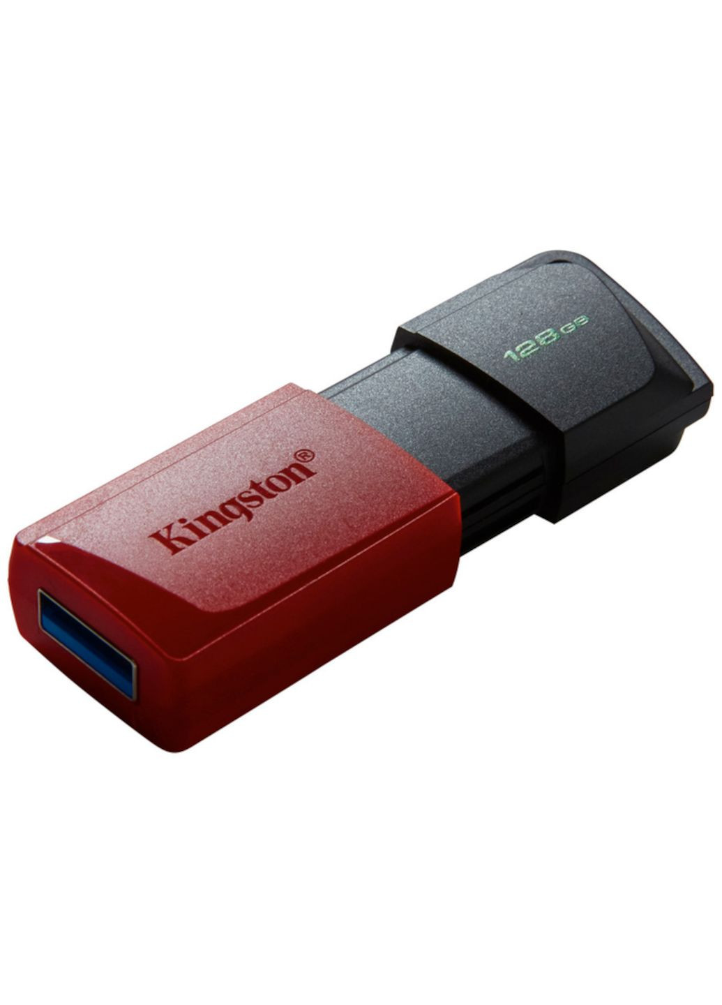 Флешка 128 ГБ USB 3.2, черная/красная, usb флеш накопитель Kingston DataTraveler Exodia M (358202022)