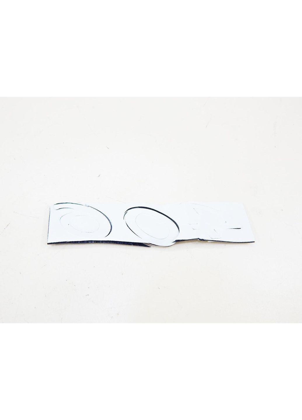 Емблема напис 406 для (Хром) 123х26 мм (на скотчі) 9630468377 Peugeot (369611751)