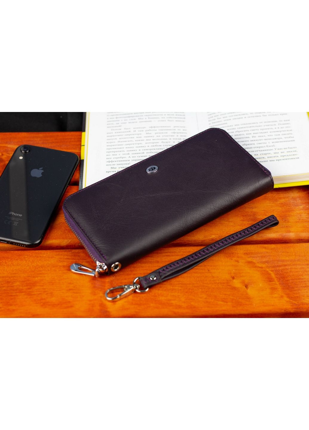Шкіряний гаманець st leather (288188427)