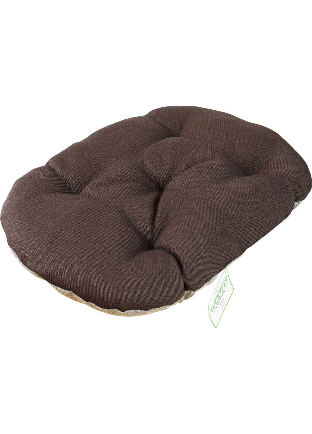 Лежак-подушка для собак та котів для собак та котів Морфей №2 50х70 см Коричневий (4820224215341) Lucky Pet (313239428)