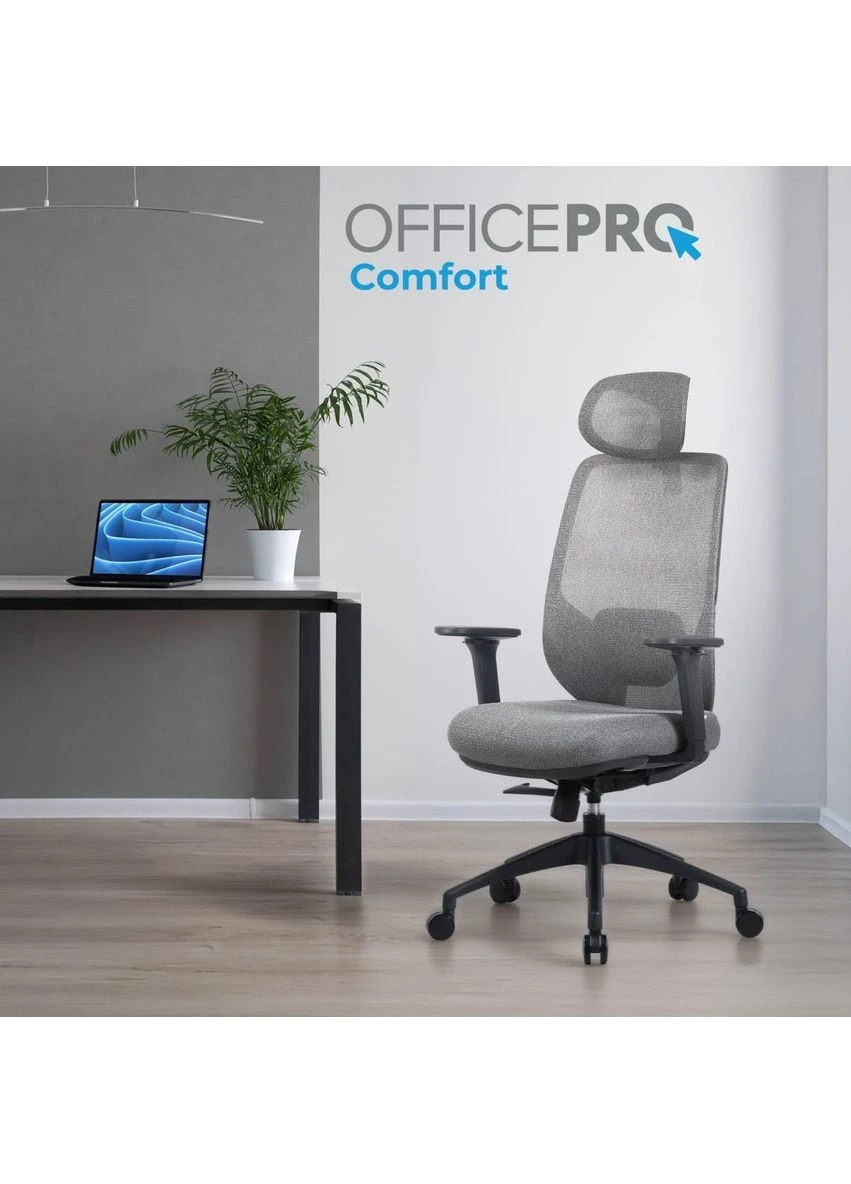 Офисное кресло Comfort OC524G Gray [167947] OfficePro (401539175)