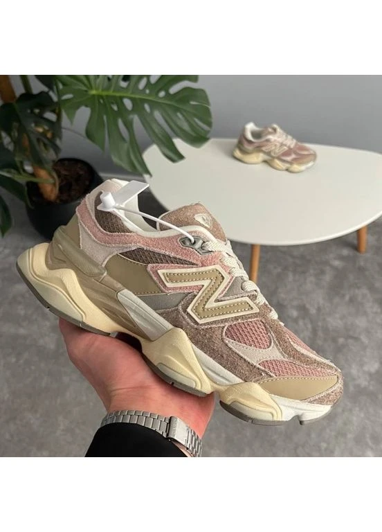 Кросівки жіночі New Balance 9060 Beige Pink | Нью Беланс 9060 бежеві No Brand бежеві демісезони (383538394)