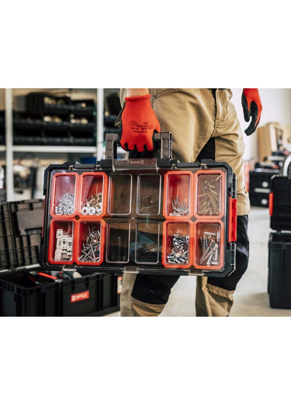 Ящик для инструментов System TWO Organizer Plus (5901238251224) Qbrick (360394869)