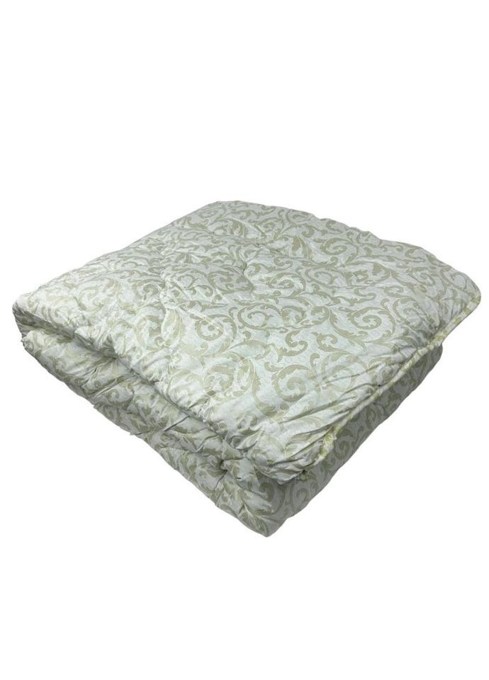 Одеяло двуспальное закрытое Завиток 20399 175х215 см бежевое Arda (335585925)