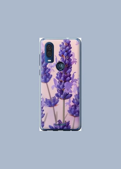 Чохол на Motorola One Vision Лаванда "6037u-1782-2448" Endorphone (348062841)
