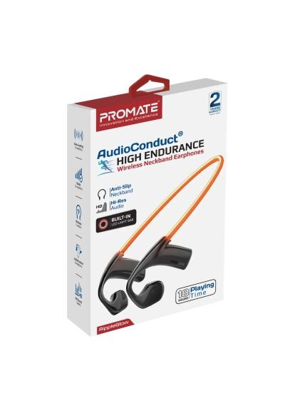 Навушники (rippleglow.black) Promate RippleGlow Black (366698041)