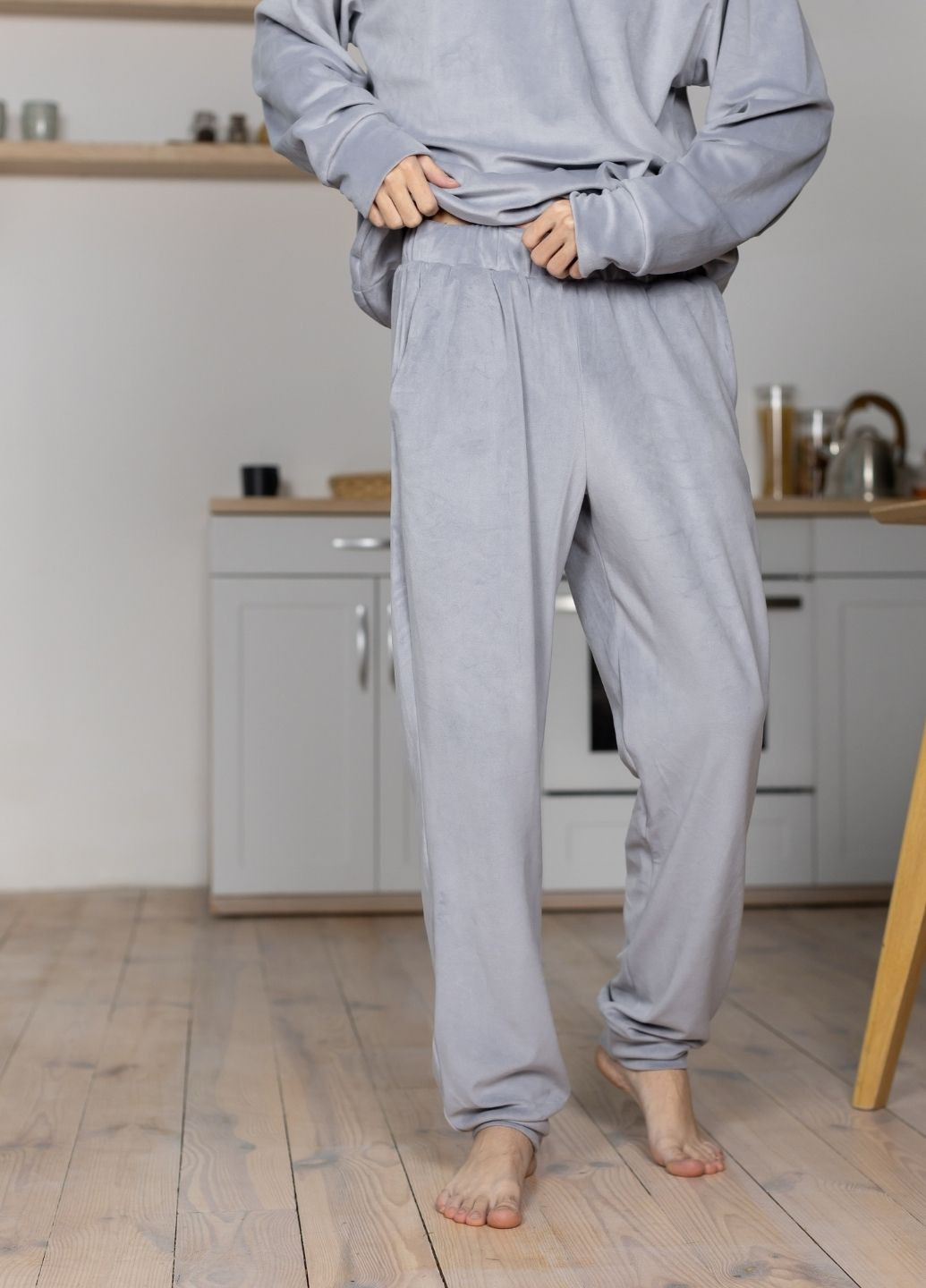 Серый демисезонный комплект мужской MonsterBrand