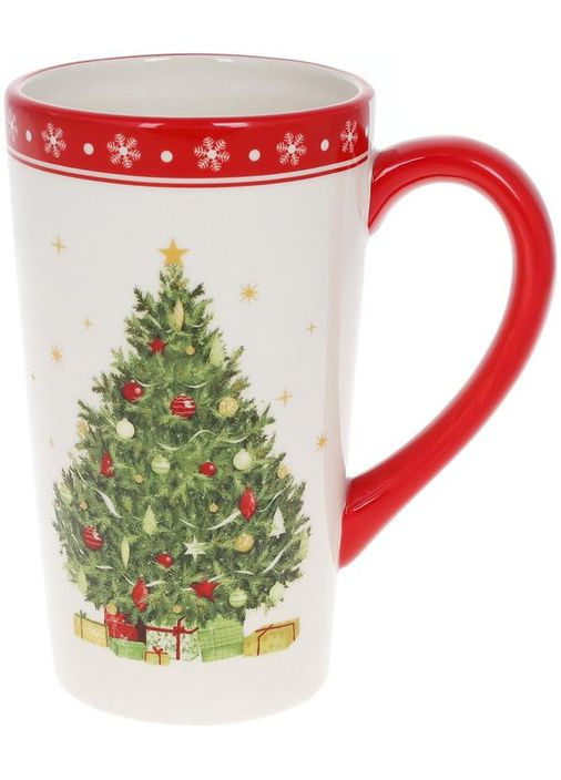 Кружка керамічна "Ялинка" 580мл Bona (372172823)