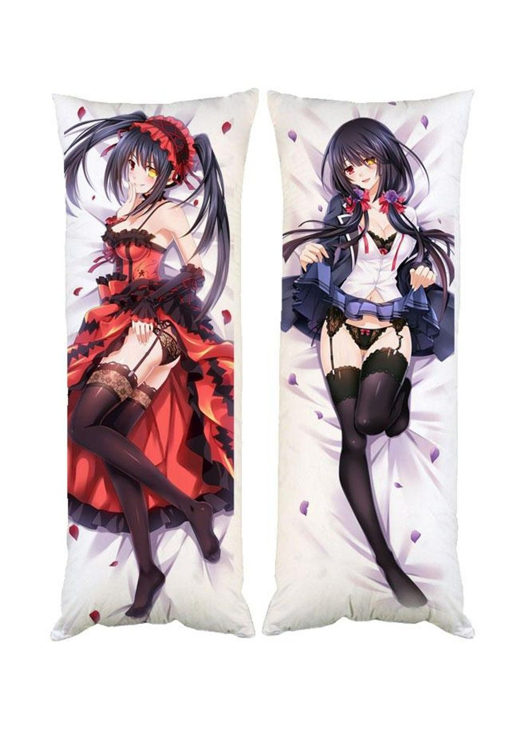 Подушка дакимакура Куруми Токисаки декоративная ростовая подушка для обнимания двусторонняя No Brand (328315417)