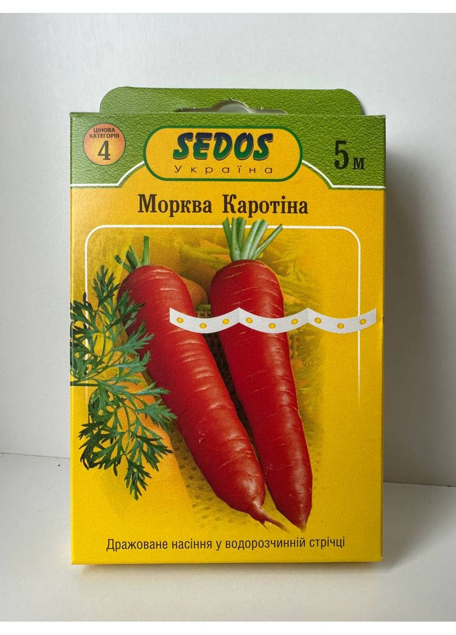 Морковь на ленте Каротина 5м Sedos (364534365)